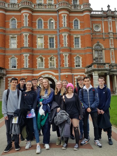 Particle physics masterclass Royal Holloway