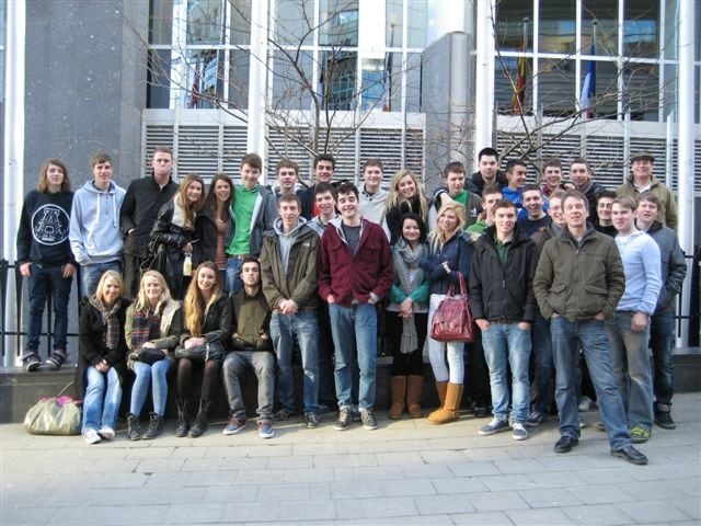 Students On An Economics Trip