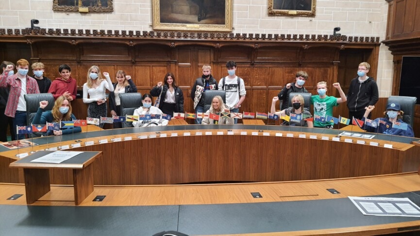 Politics Students In Supreme Court Photo