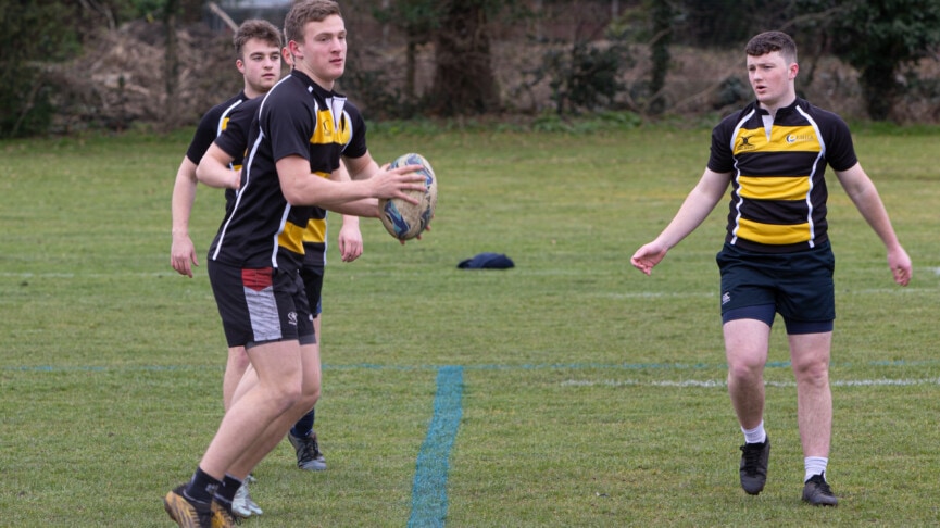 Max playing rugby