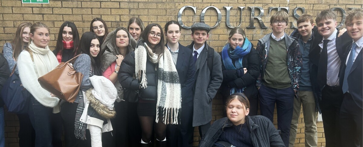 Group Shot Outside Court